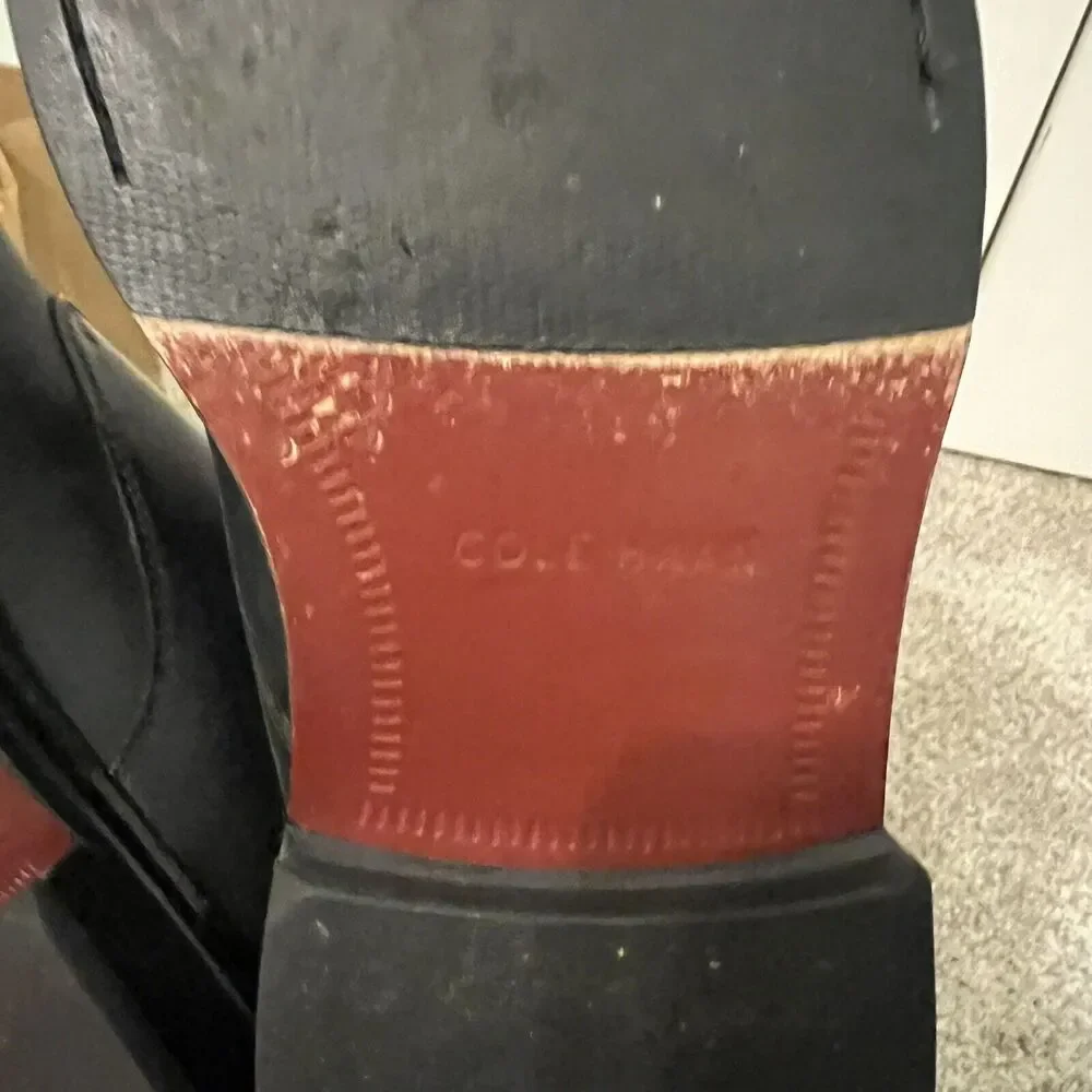 Cole Haan Original Leather Boots Low Size 8.5 M